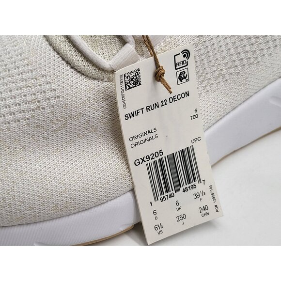 Adidas Swift‎ Run 22 Decon Cloud Magic White Men Shoes GX9205 Size 6.5 - Picture 8 of 8